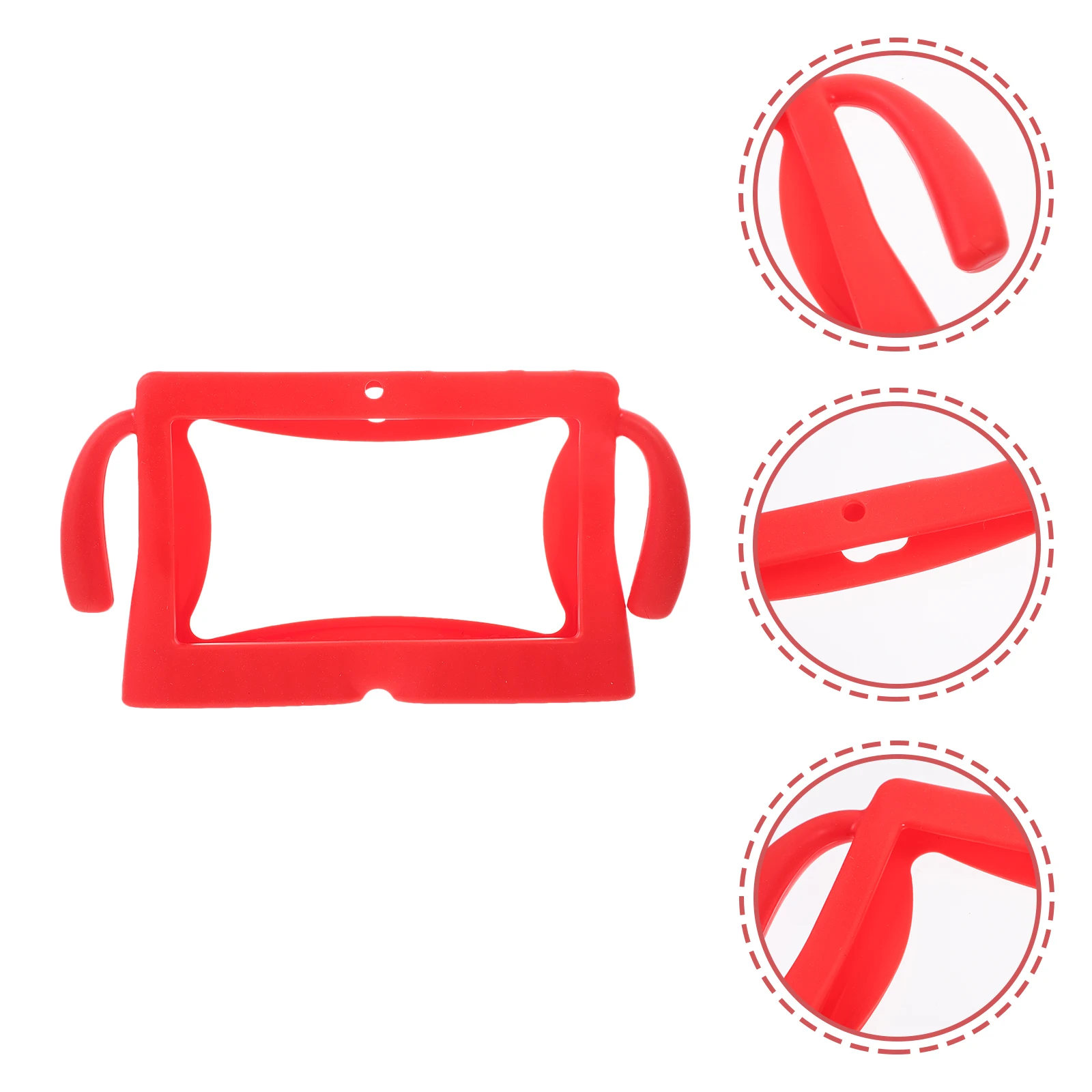 Capa infantil para tablet com manga de silicone de 7 polegadas para crianças capa Q88 universal