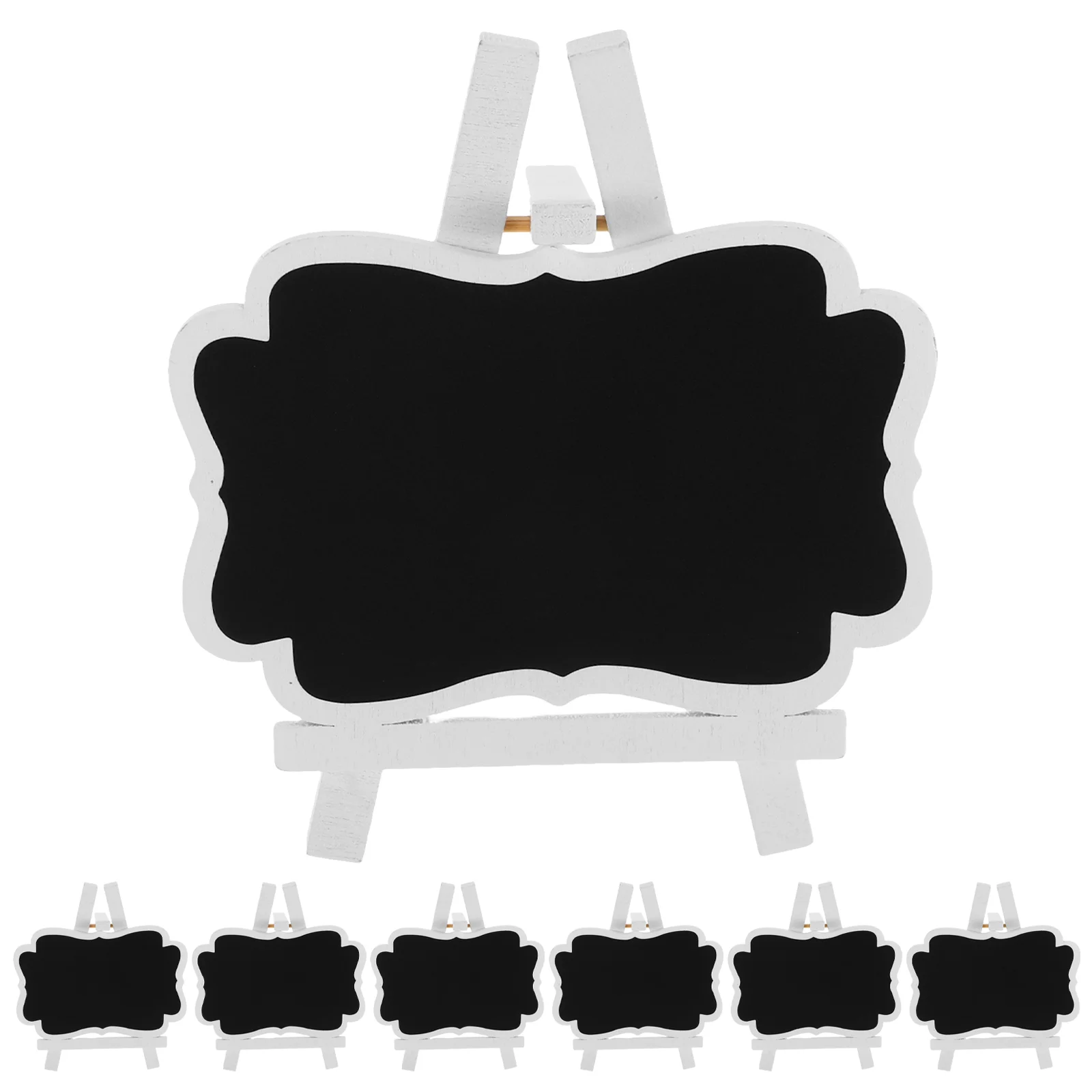 Tableau noir en bois, 10 pièces