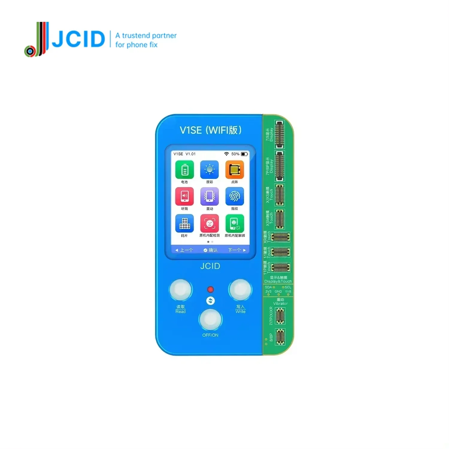 JC V1SE WIFI Version Programmer for iPhone X 11 12 13 14 15 Series