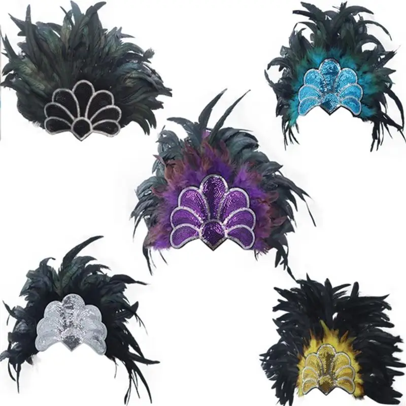 2025 أنماط جديدة فريدة من نوعها ، عصابات الرأس متعددة الألوان ، الشعر ، Hairband Halloween Cosplay Hairband