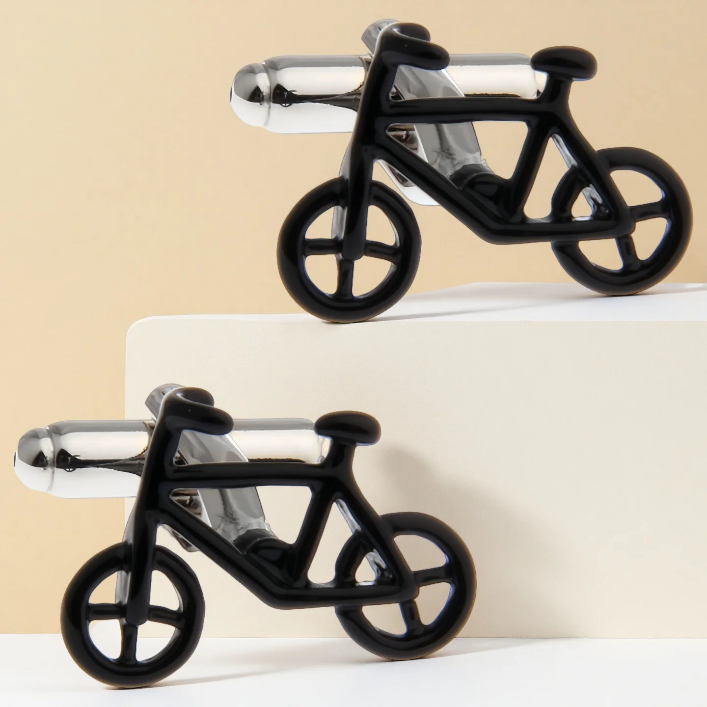 28 Designs Car Plane Cufflinks Men's Bike Motor Cuff Links Train Wheel