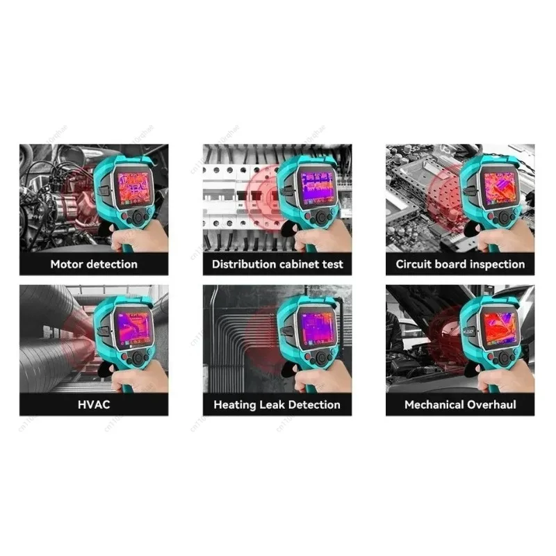 كاميرا التصوير الحراري TR256C 256x192 - 2023 مقياس مسافات ليزر جديد 20 مترًا مع نظام تحديد المواقع WIFI Type-C #4