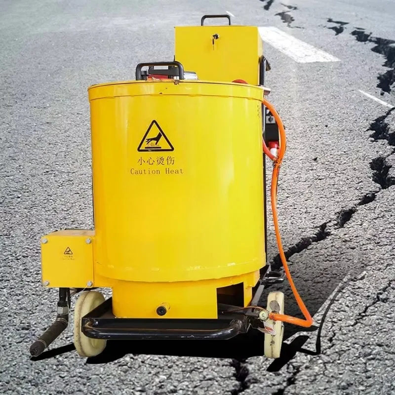 Diesel/Electric Dual Power Pothole Repairing Asphalt Sealer Machine 60L Push Type Pavement Asphalt Road Crack Sealing Machine