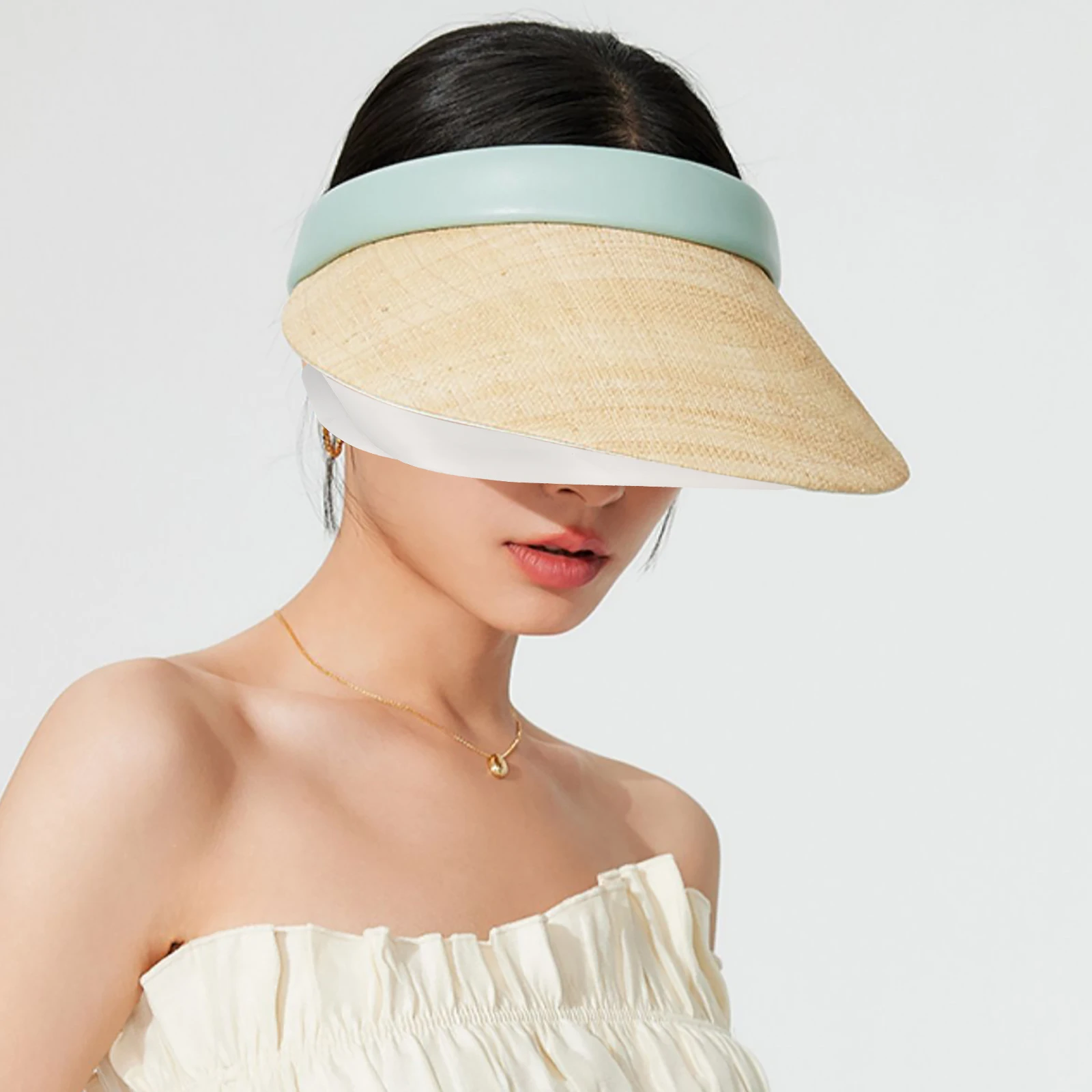 

Replaceable Cap Plate Accessories Sun Visor Sunblock Plastic Hat Brim Fixing Artifact