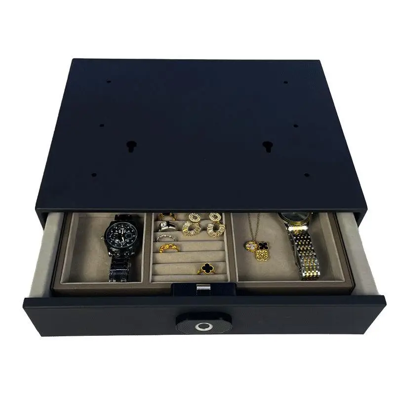 Hanging Ceiling Style Insurance Drawer with Bluetooth Fingerprint Design, Intelligent All Steel Anti-theft