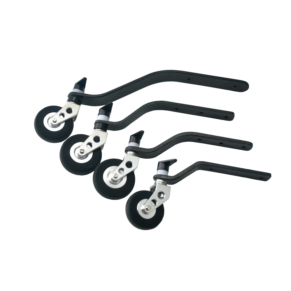 1 pièce 20CC/ 40CC/ 50CC/ 63CC/ 80CC/ 100CC, roue arrière en Fiber de carbone, ensemble de train d'atterrissage, Kit d'assemblage pour moteur à essence, pièces d'avion RC