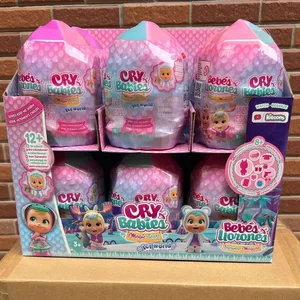 Cry Babiesed Magic Cry Doll Tears للفتيات ، مجموعة صندوق مفاجأة أعمى ، بما في ذلك الأجزاء ، صنع اللعبة ، هدية الأسهم ، الأصلي ، الشتاء أفضل 10 دمية أطفال بكاء مبيعا - No3