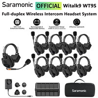Saramonic Witalk9 WT9S Wireless Headset Full-duplex Intercom Communication System for Filmmaking Live performances Sports Events