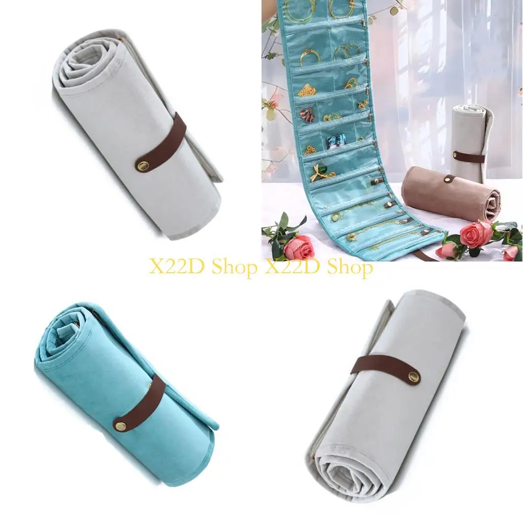 

X22D Waterproof Portable Elegant Jewelry Storage Bag For Necklaces Earrings