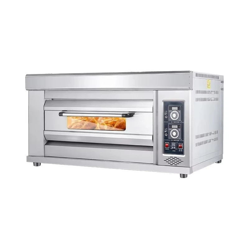 CE Certificate New Stainless Steel 201/304 Commercial Electric One Deck Two Tray Table Top Baking Oven Other Food Bakery