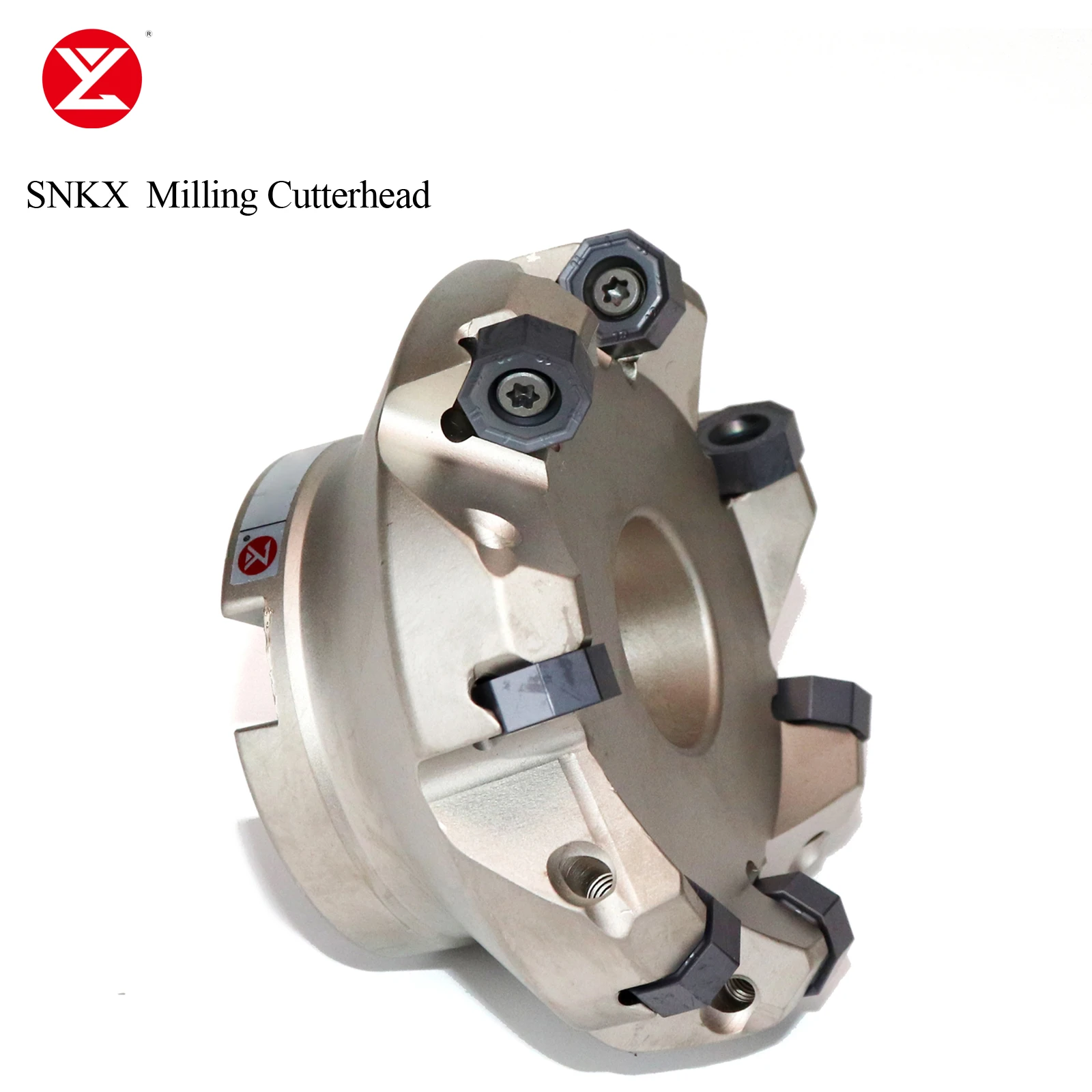 SNKX Hi-feed Milling Cutter Head 50 63 80mm is Suitable for Milling Cutter Handle of SNMU130508 ONMU050508 Inset 42CrMo Material