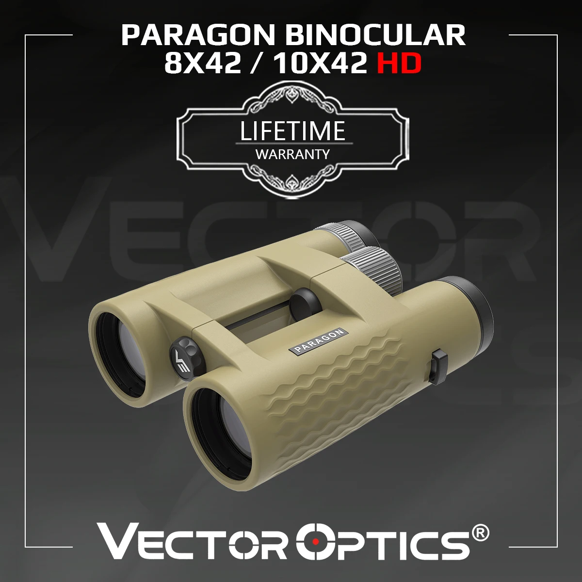 Vector Optics Paragon 8x42/10x42 HD High Definition Binocular Lightweight Compact For Outdoor Bird-Watching,Observation&Hunting