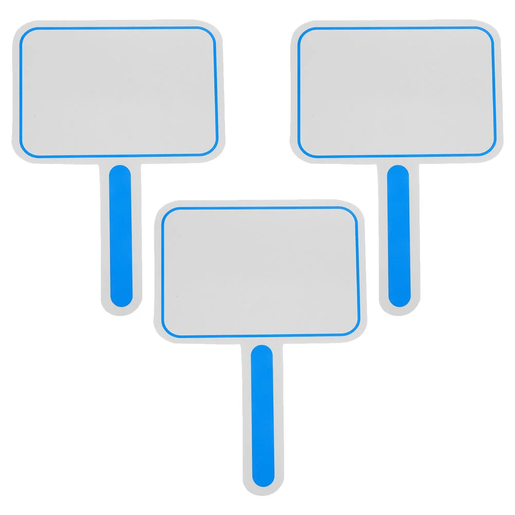 

3 Pcs Score Board Scoreboard Dry Erase Hand Whiteboards Square Erasable Foam Mini Small