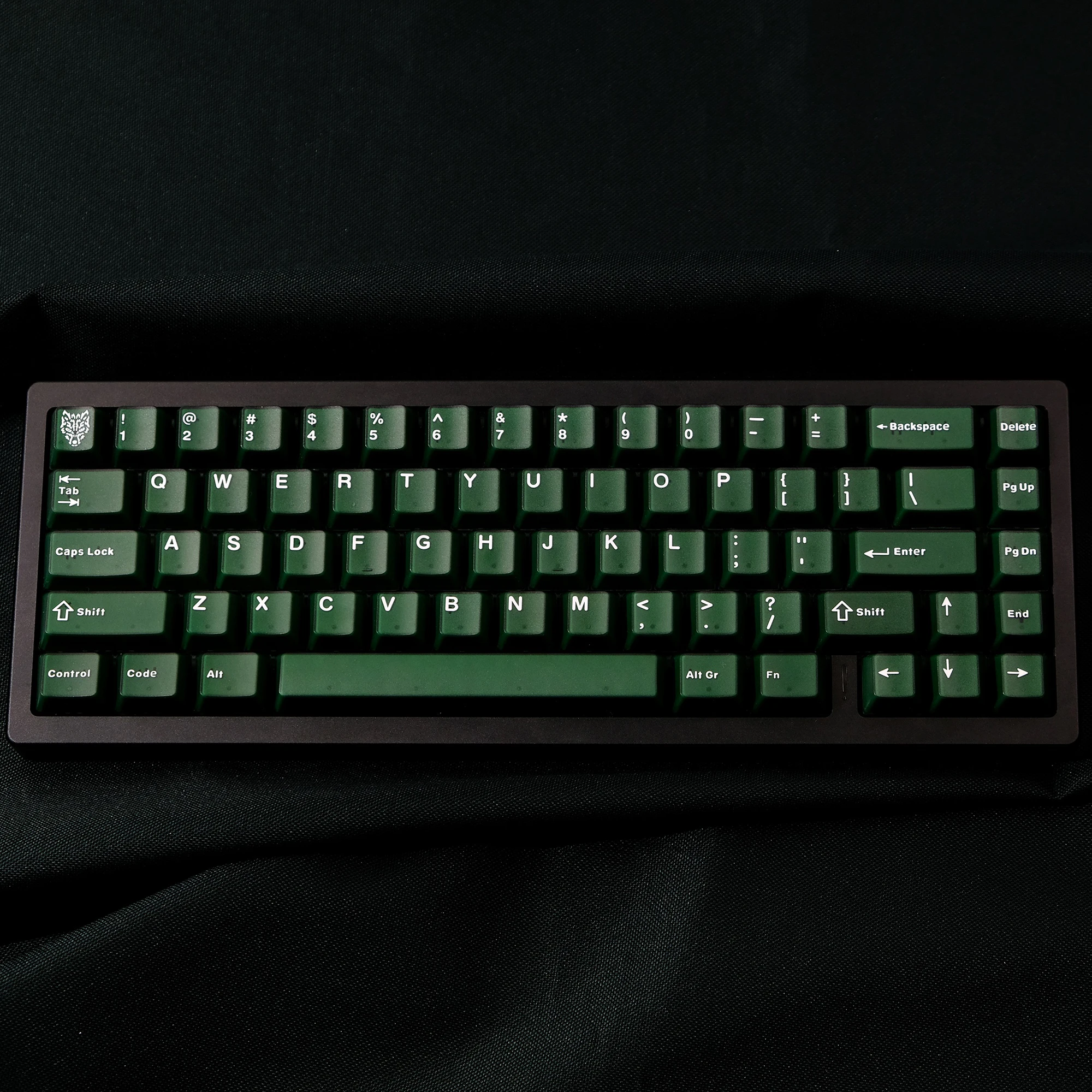 114 tasti verde smeraldo Semi trasparenti Keycaps Double Shot ABS Keycaps Cherry Profile per Gateron MX switch tastiera Gamer