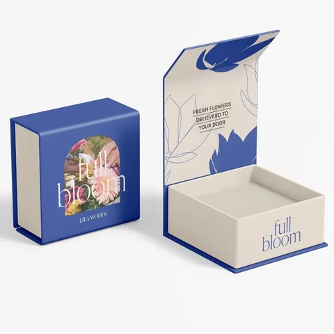 Custom Size Cardboard Rigid Hardbox Magnet box Matt Magnet Box Packaging Luxury Folding Gift Box with Magnetic Lid