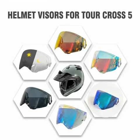 Helmet Visor Replacement Anti-UV Lens FOR Arai Tour Cross 5 TOUR CROSS V XD-5 TX5