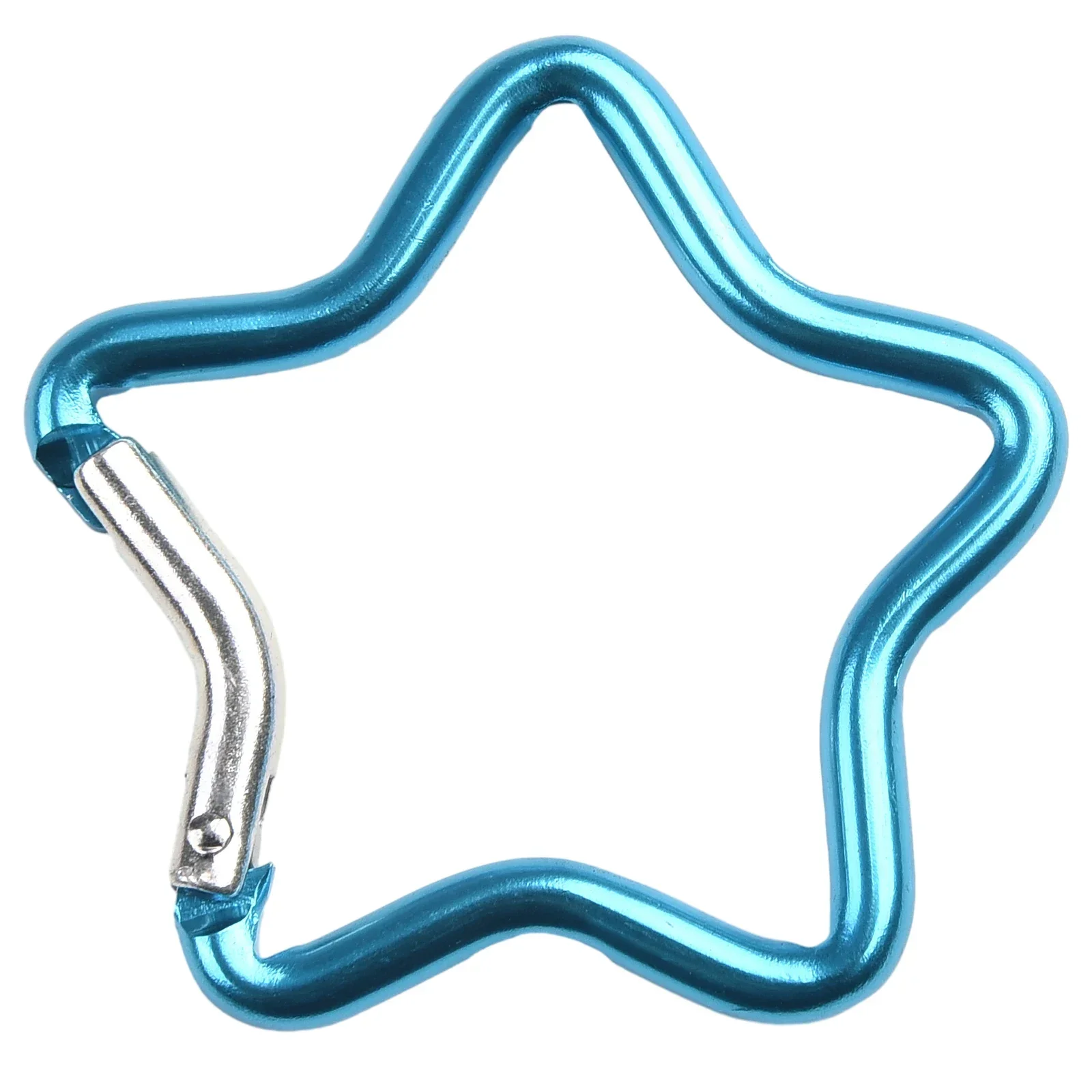 Brand New High Quality Sporting Goods Carabiner Safety Buckle Spring Hook Multi-purpose Heart Aluminum Alloy Five-pointed Star