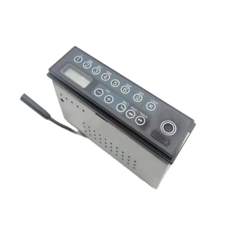 For XCMG excavator radio tuner, for xcmg XE210C,XE210D,XE240DA ,XE135DA RADIO MP3