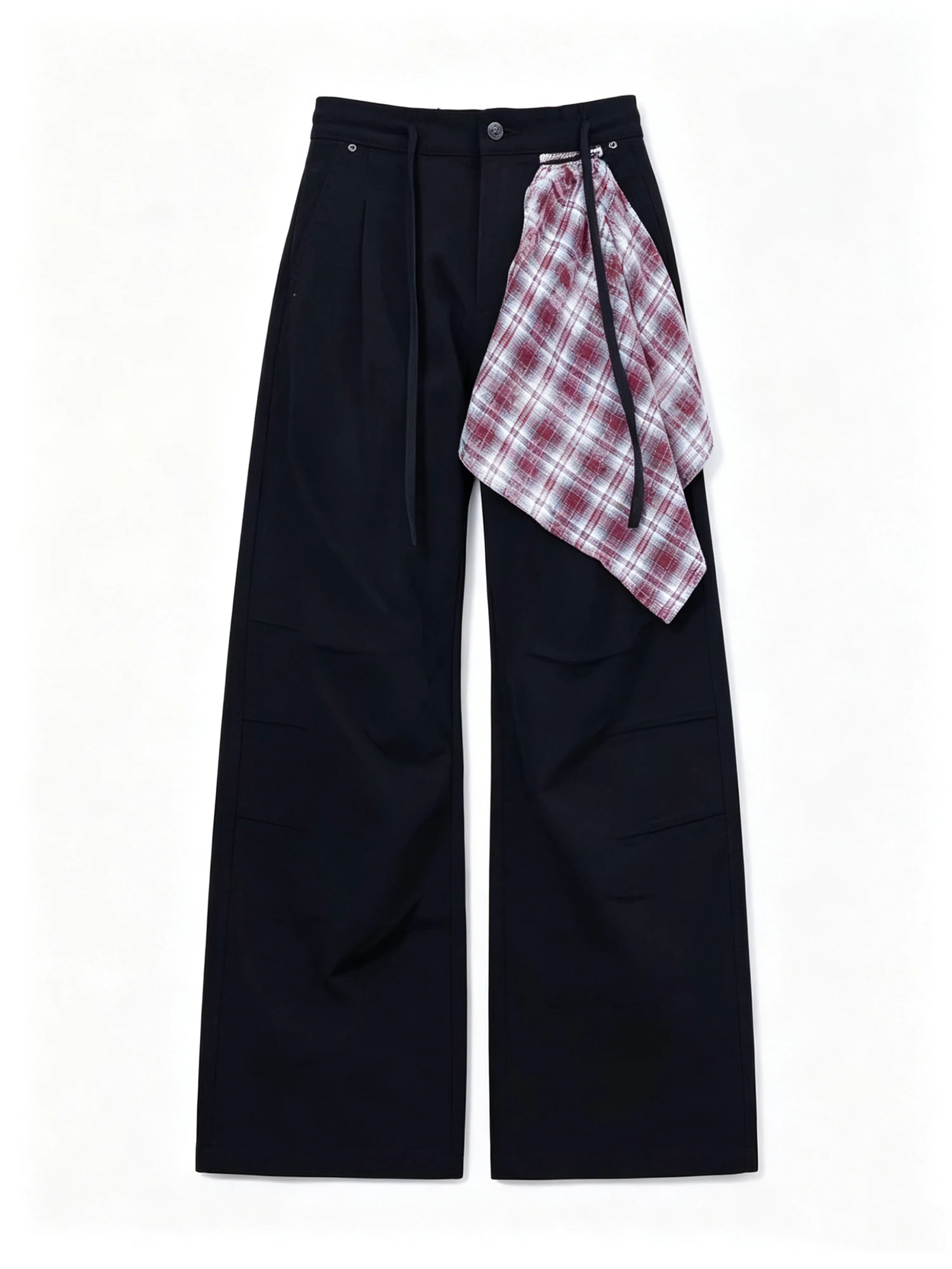 Women's Black Gothic Jeans Pants Vintage Harajuku Grunge Y2k Baggy Denim Trousers Oversize Wide Leg Jean Pants for Women Autumn