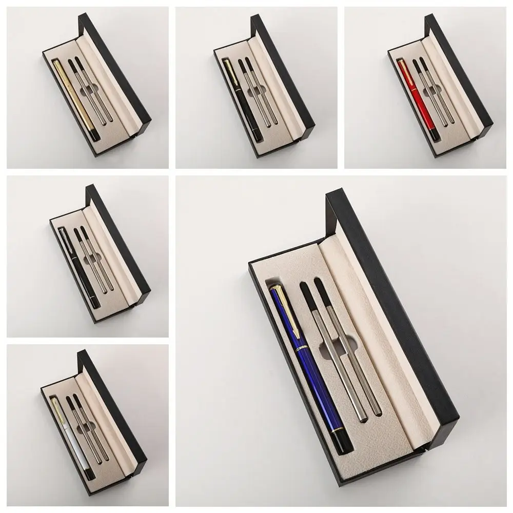 Professional 0.5mm Metal Signature Pen Gift Teacher's Day Graduation Ballpoint Pen Stationery Business Pen