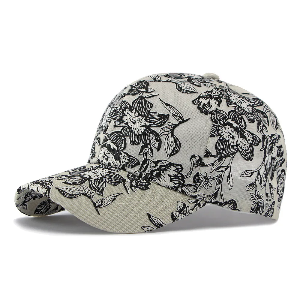 New Summer Fashion Printed Hardtop Baseball Caps For Men And Women Camping Fishing Hat 모자 골프용품 땡처리 кепка casquette gorras hombre