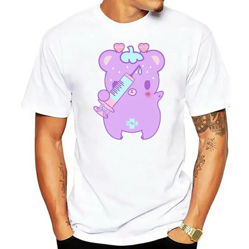 fashion 2022 trend T shirt Yami Kawaii Pastel Strawbeary Yami Kawaii Ver Men Cartoon Summer Fashion Street Short Sleeve T Shirt