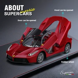 1:14 30cm Oversized Inertial Racing Car, 3-Door Children's Toy Car Model, Supercar Boy Gift