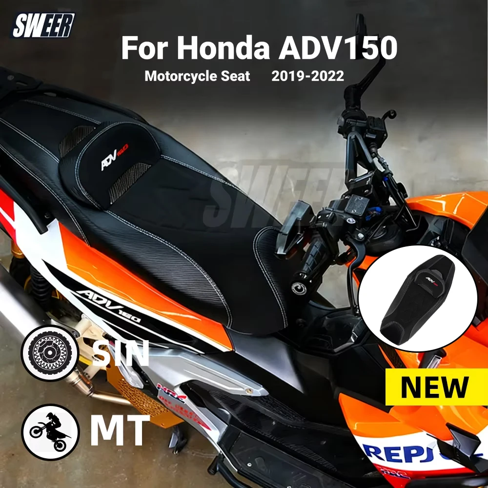 

SWEER Motorcycle Modified Soft Seat Assembly seat seats cushion Fit For Honda ADV150 2019 2020 2021 2022 Motorcycle Saddle