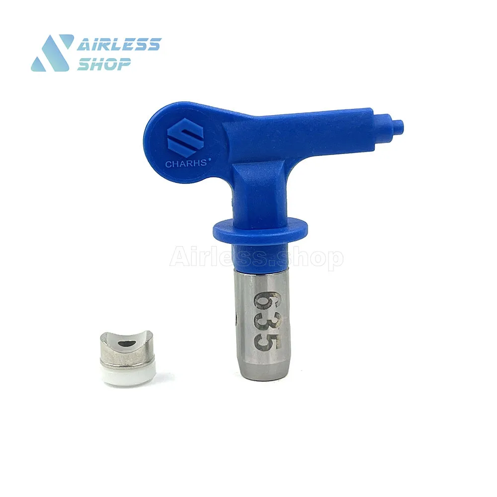 

Airless Spray Tip Nozzle 635 with Tip Seal Gasket For Spray Tip Home Garden Tool For Painting Airless Paint Spray GUn Tip Powde