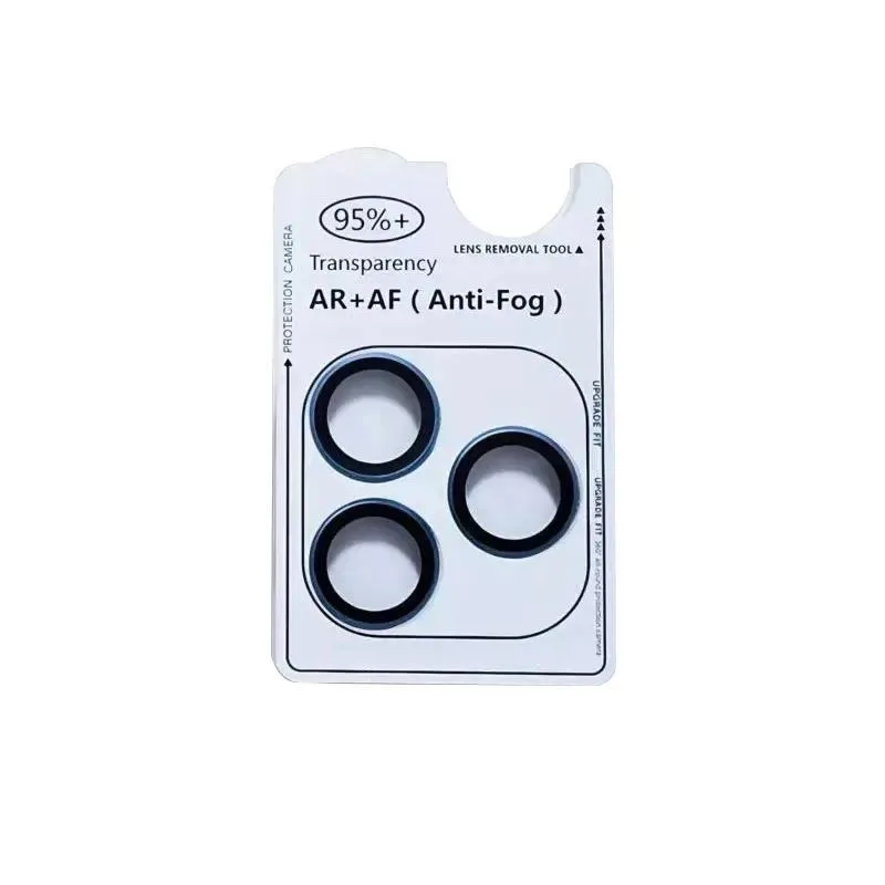 2pcs for iPhone 18 Pro Max Lens Film with Positioning Frame for Apple 18 Pro ARAF Eagle Eye High Definition Camera Protector