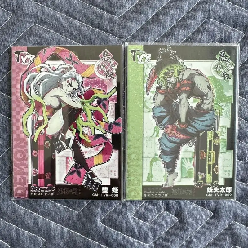 Jinka Demon Slayer Kamado Nanjirou Kamado Nezuko Daki Giyuutarou Kochou Shinobu TVR DEM card boy Toy collection Birthday gift