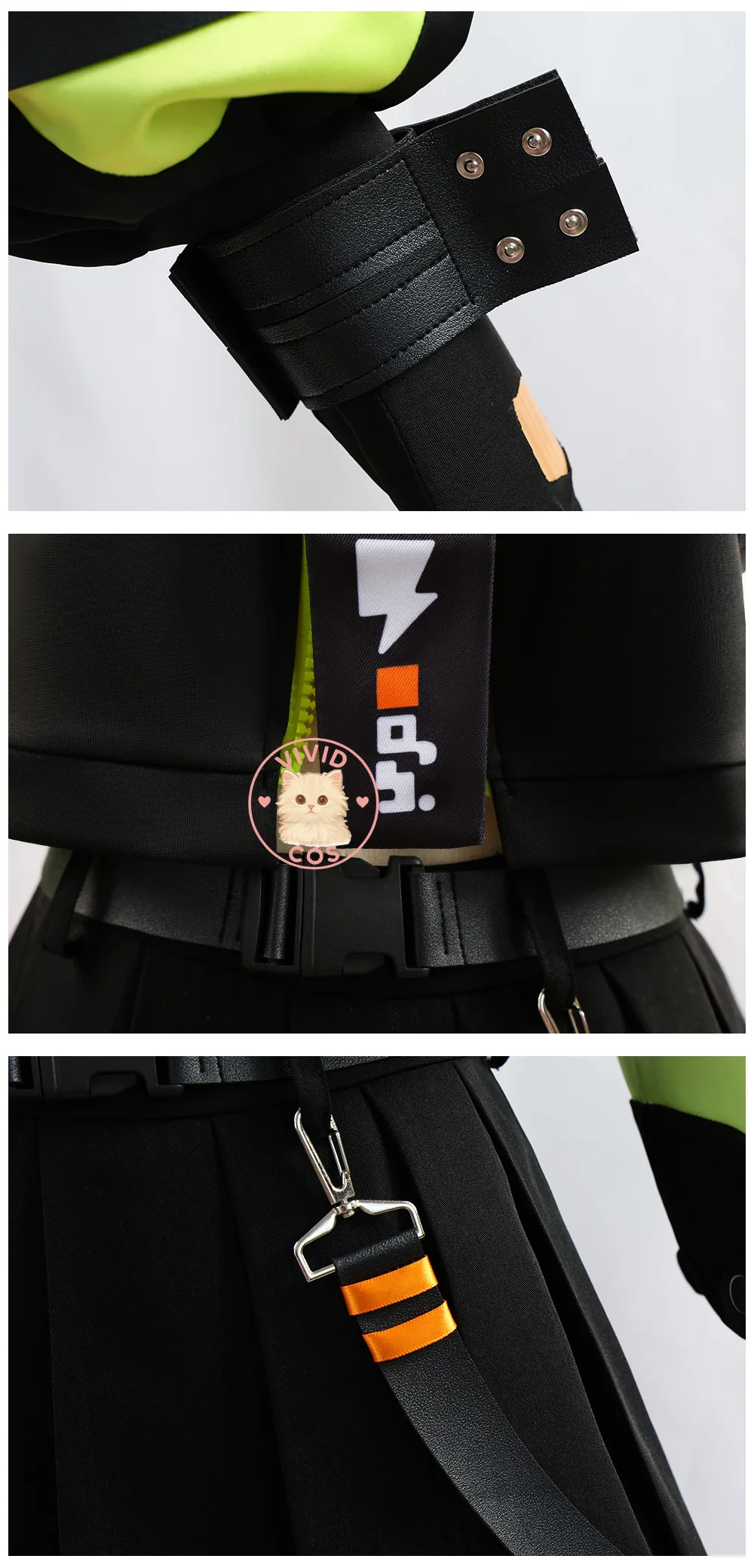 زي لعب الأدوار الساخن من Game Zenless Zone Zero Anby Demara، ملابس أنيمي عالية الجودة للنساء، بدلة كوميك كوميدية من Love Live