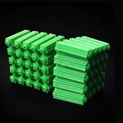 Self -Tapping Screw Green Plastic Expansion Pipe/Rubber Plug 6mm/8mm