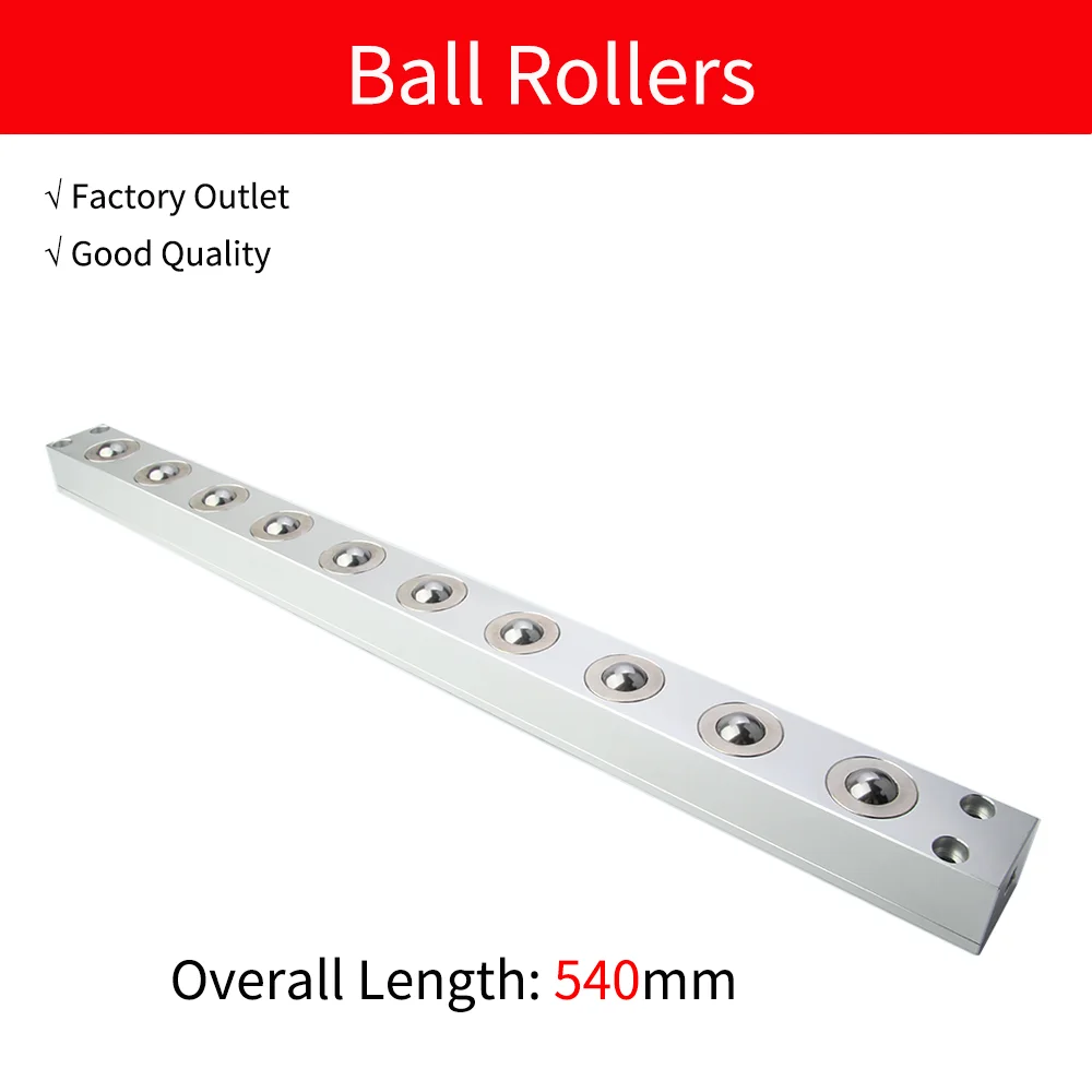 

QB342 Wholesale Price Length: 540mm Ball Transfer Bearing with High Duty Ball Transfer Units Conveyor Ball Rollers