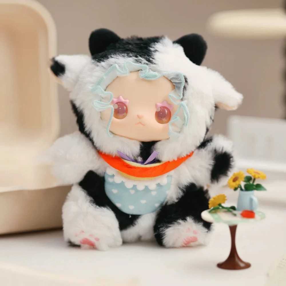 Genuine LOVELY EMMA Pocket Zoo Plush Blind Box Gum Face Doll Kawaii Trendy Toys Cute Gift Mystery Box Collection