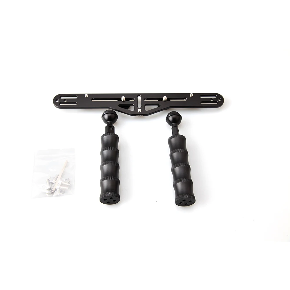 TR-03 195mm To 225mm Adjustable Double Grip Tray Arm Kit For Underwater Camera