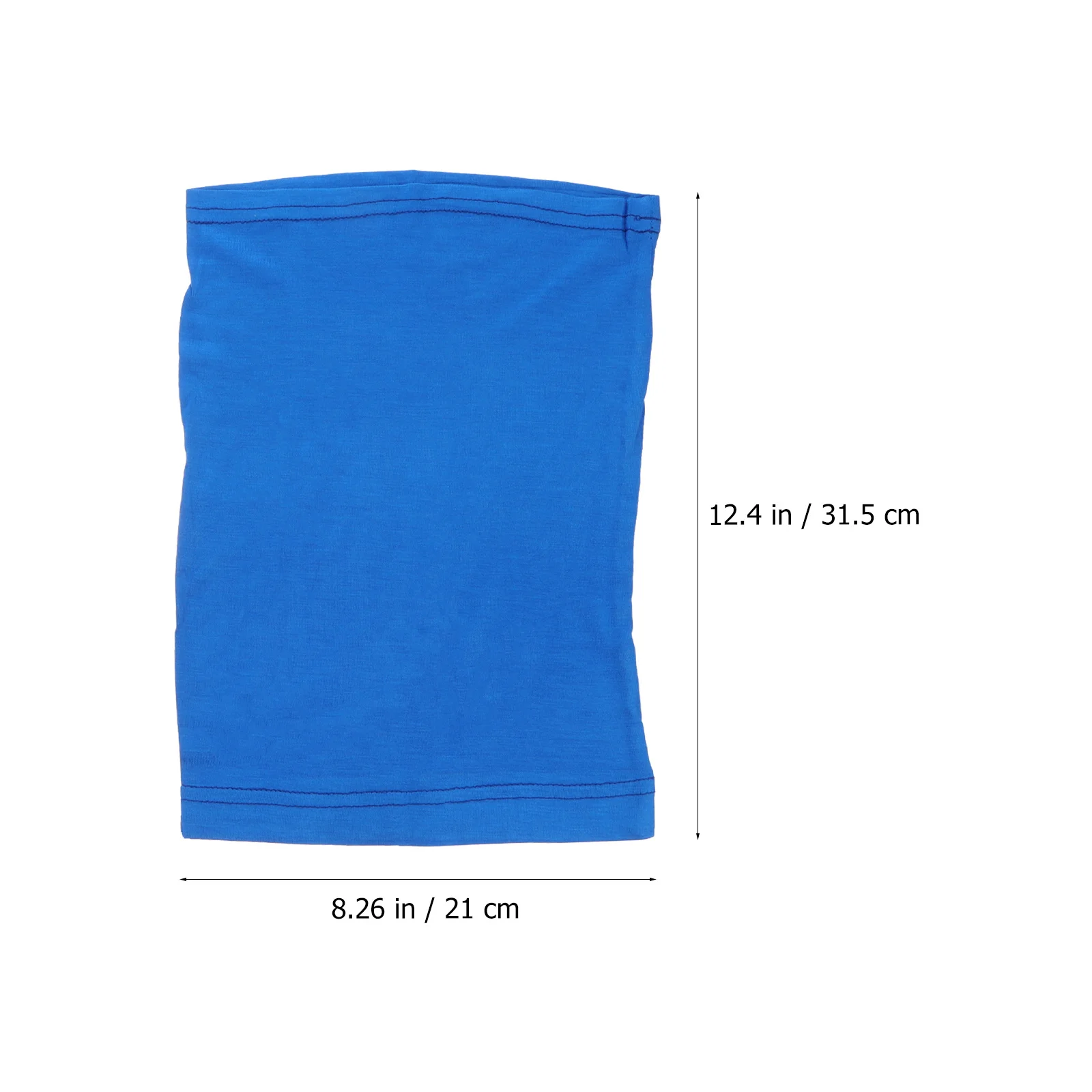 

2Pcs Under Scarf Hijab Caps High Elastic Soft Cotton Neck Wrap Tube Caps Breathable Comfortable Neck Covers Women