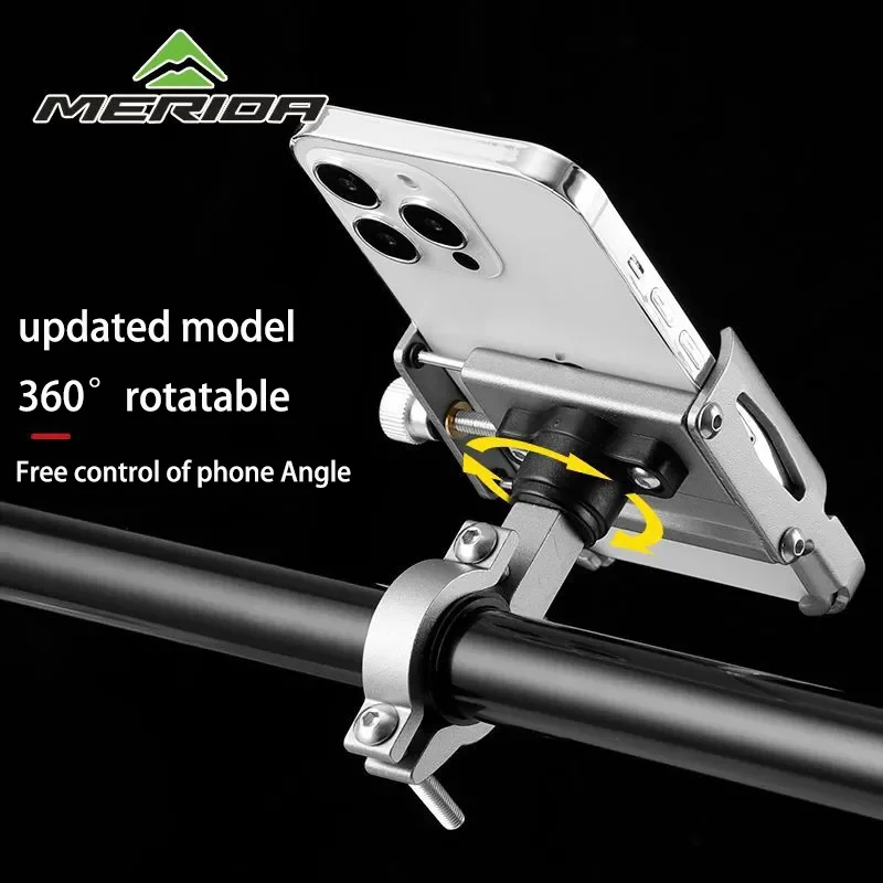 Merida Bicycle mountain bike mobile phone holder electric car motorbike aluminium alloy mobile phone holder