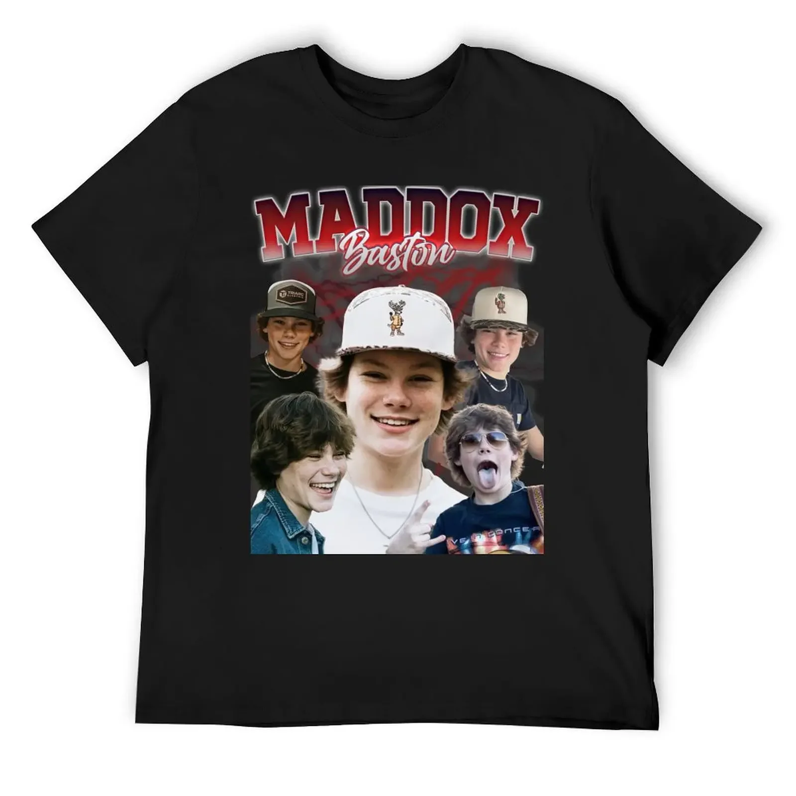 Maddox Baston Retro Style T-Shirt sweat sports fans anime clothes mens t shirt