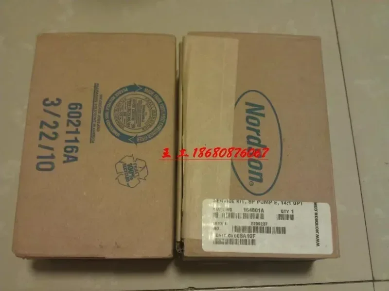 Nordson glue pump maintenance kit 164601 sppump e for 14: 1 pump 3000 series glue machine.