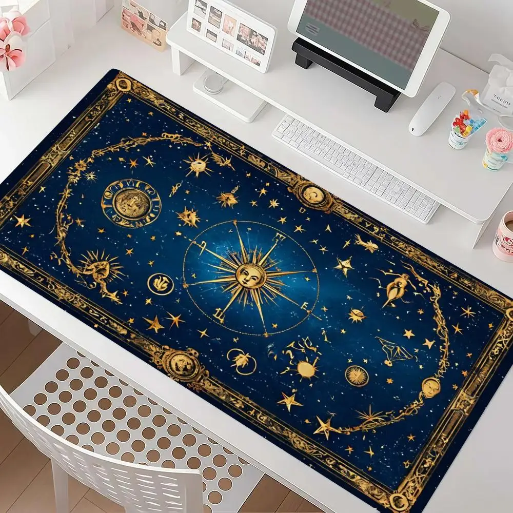 Dark Tarot Card Blank Mousepad Desk Mat Precision Tracking Non Slip Base For Office Home Gaming