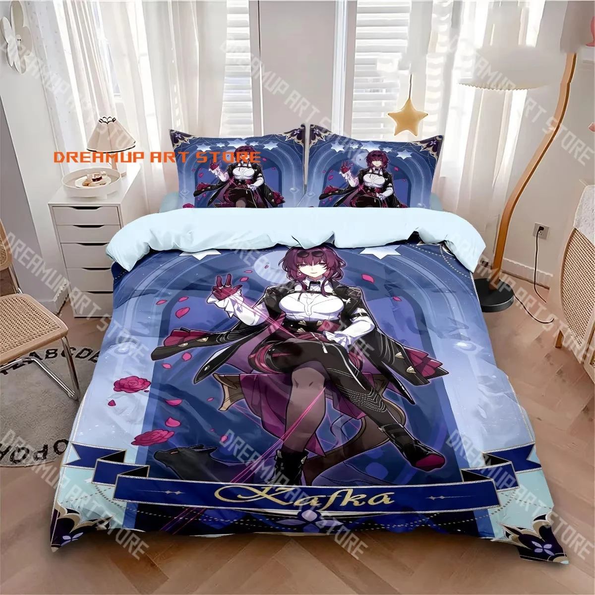 2026 3D Print Star Rail HSR Honkai Bedding Set Single Twin Full Queen King Size Bed Set Adult Kid Bedroom Duvetcover Set