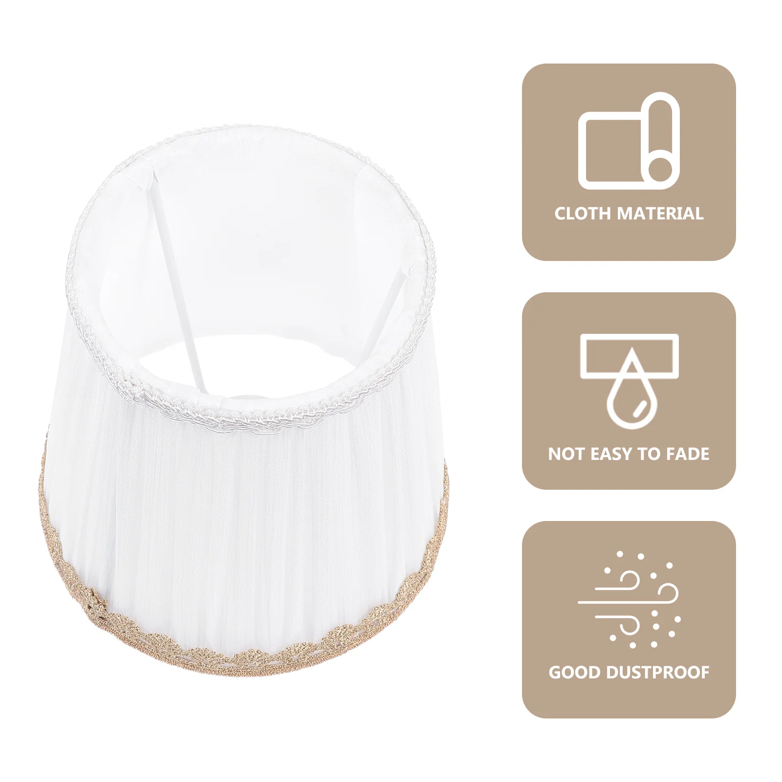 Fabric Lampshade Home Decoration Hanging Floor Room Protector Accessory Decorative