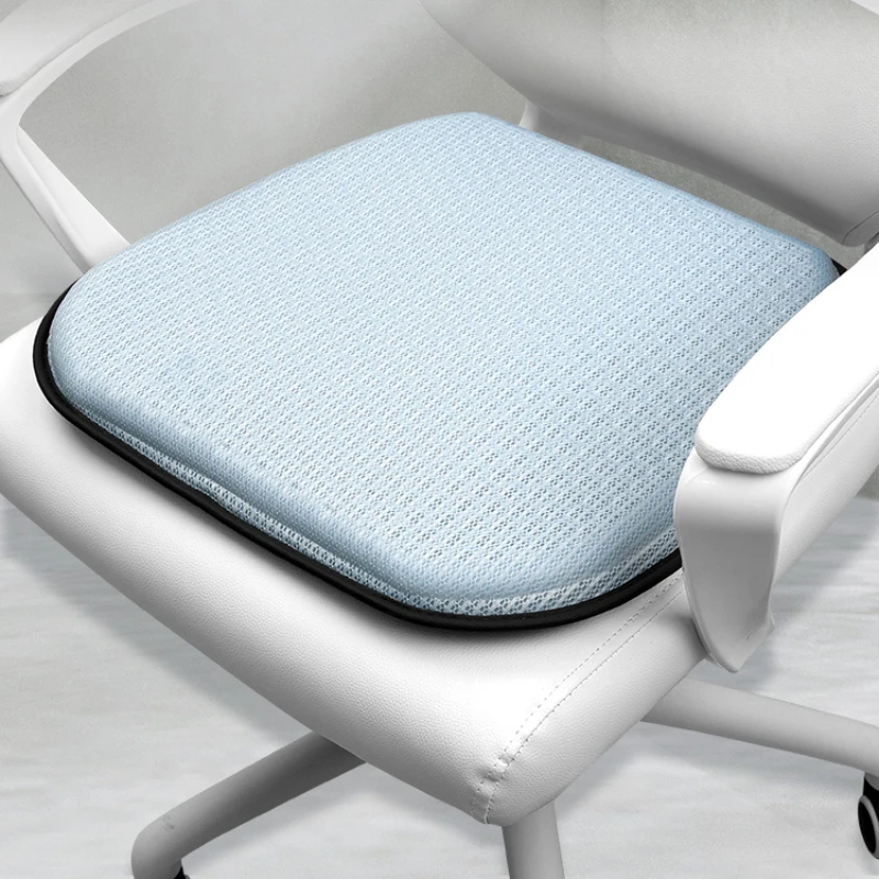 Summer with Fan Cushion Ventilation Office Refrigeration Seat Breathable USB Cooling Honeycomb Gel Ice Pad