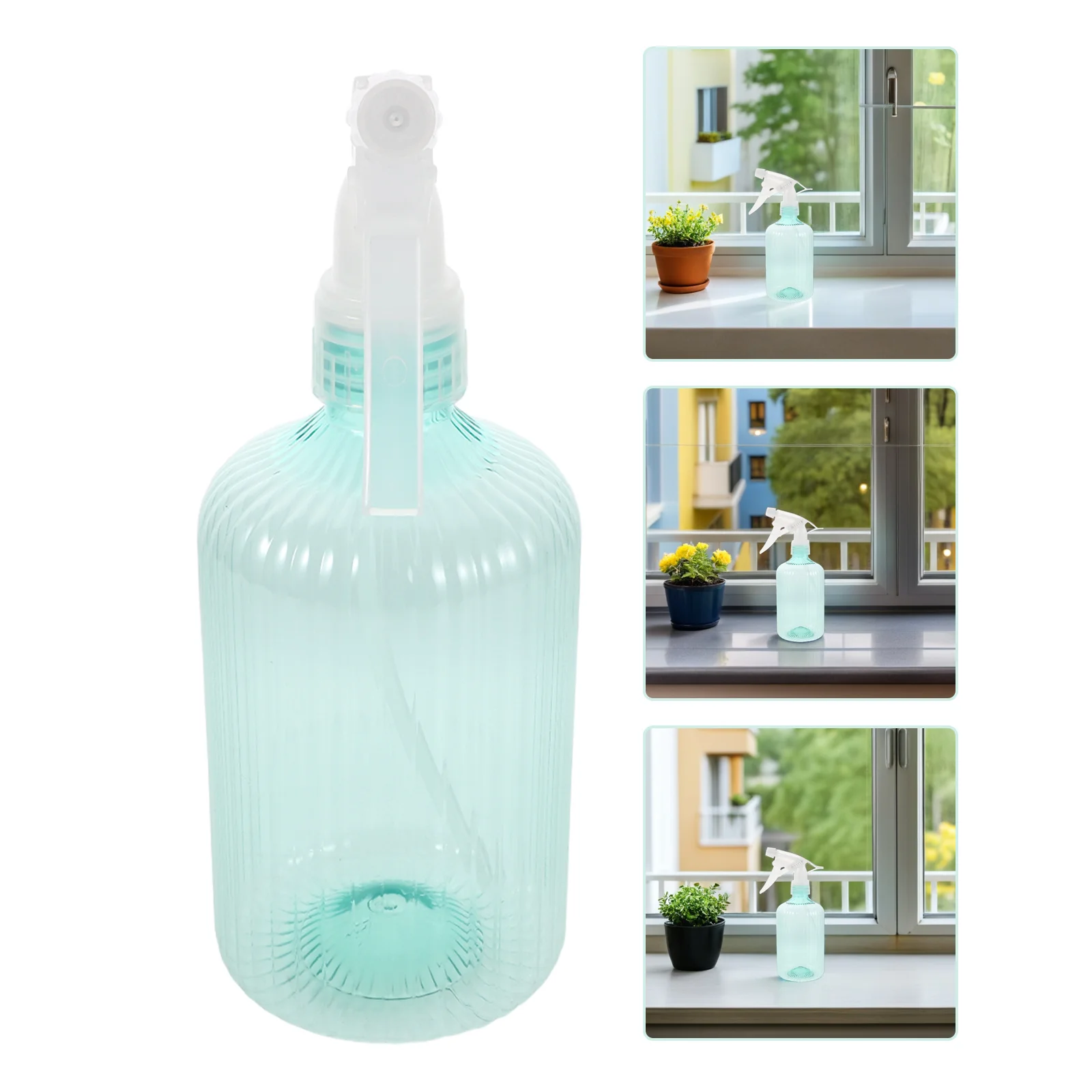 

500ml Decorative Watering Can for Indoor Plants Gentle Mist Spray Nozzle Ergonomic Grip Ideal for Bonsai Succulents