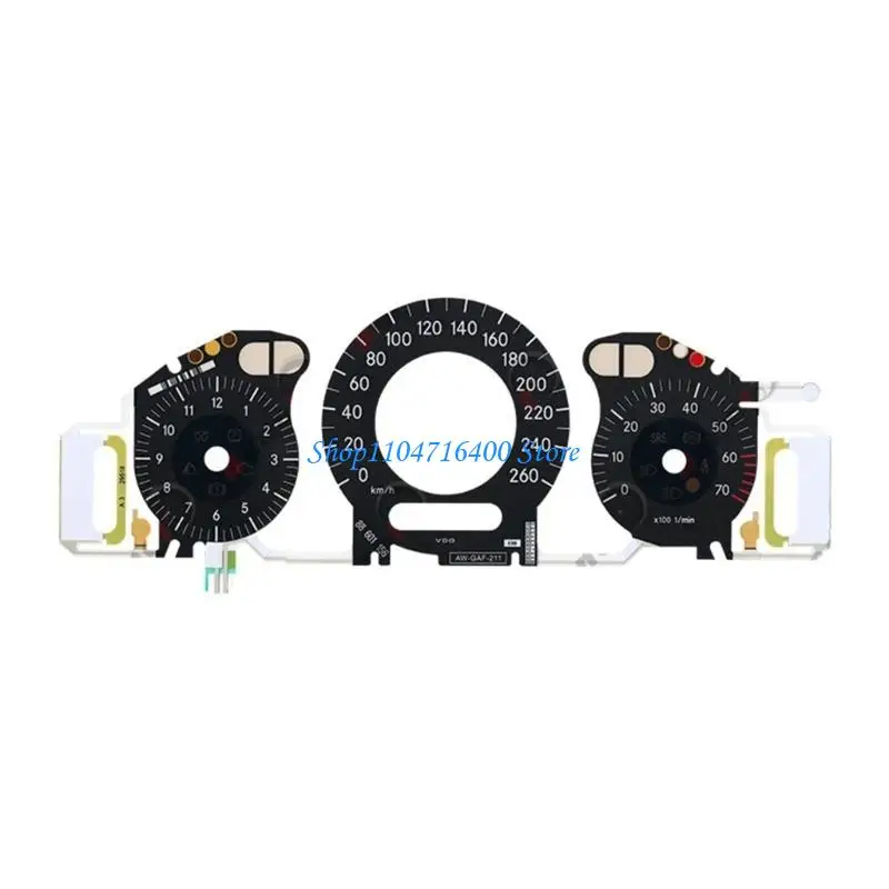 

y1gd Gauge Face with Cold Light Instrument Panel for W209 C219 E320 E350 E500