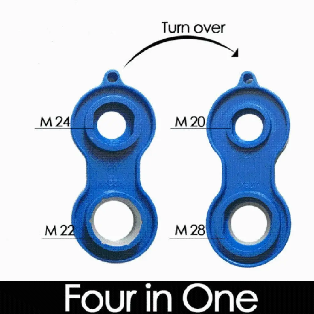 蛇口修理スパナ ブルー オレンジ蛇口エアレーター 独立型ユニバーサル スプラッシュ フィルター取り付けスパナ