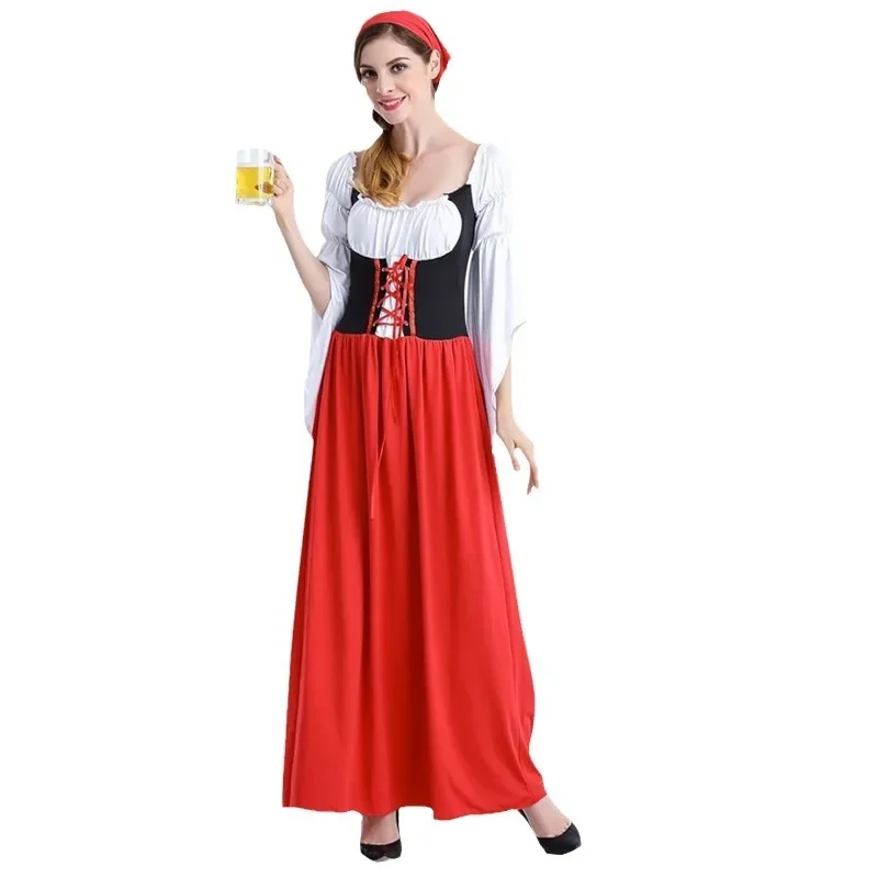 European and American Beer Festival Costumes Baldelia Traditional Ethnic Dresses Stage Performance Clothes