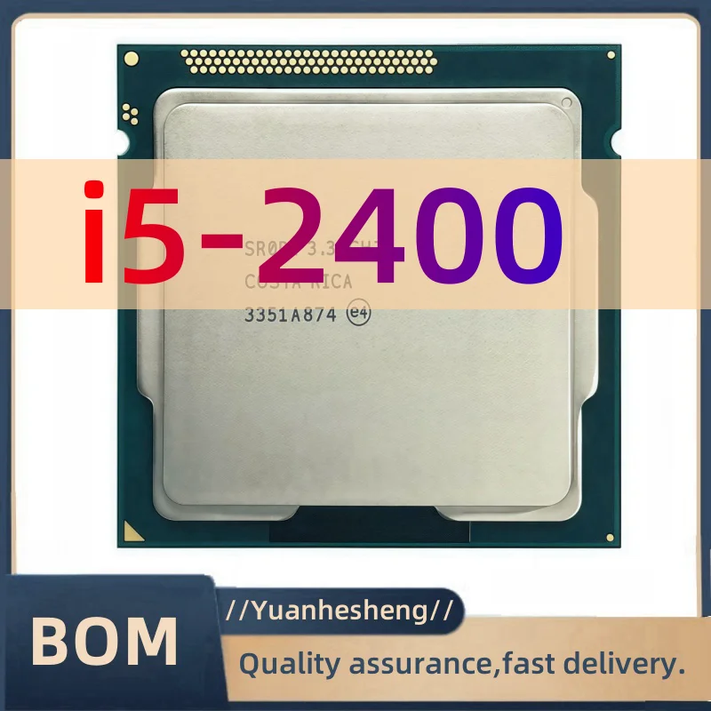 i5 2400 Quad-Core 3,1 GHz LGA 1155 Desktop-CPU-Prozessor