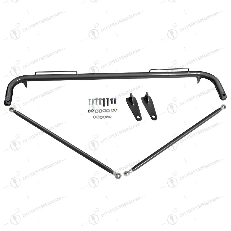 Racing Harness Bar Black Roll Bar Seatbelt Bar for Modified Car Safety Belt Mount